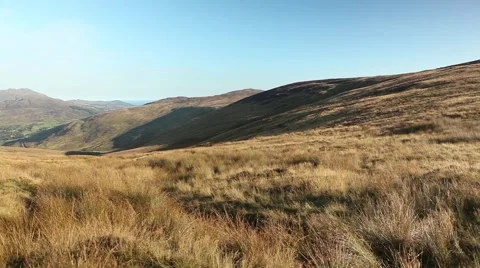 Growing shadows time lapse in highlands scotland Stock Footage 45160110