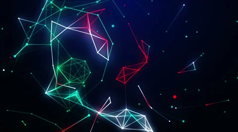 Growing social network background. Abstract network background. Stock Footage 33866624