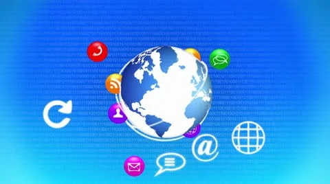 Growing social network Stock Footage 10594973