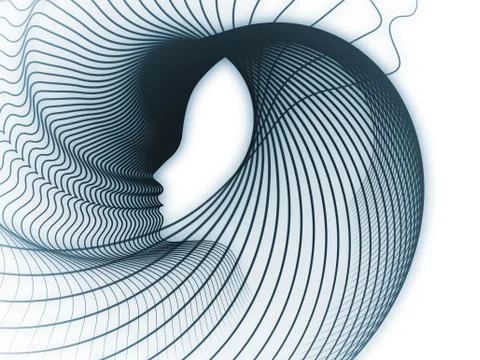 The Growing Soul Geometry Stock Illustration