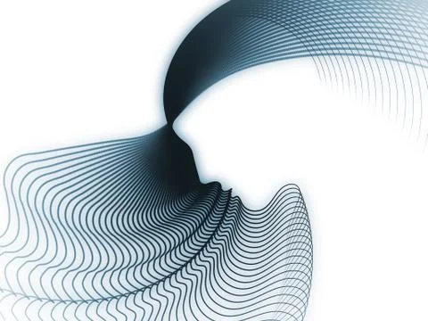 The Growing Soul Geometry Stock Illustration