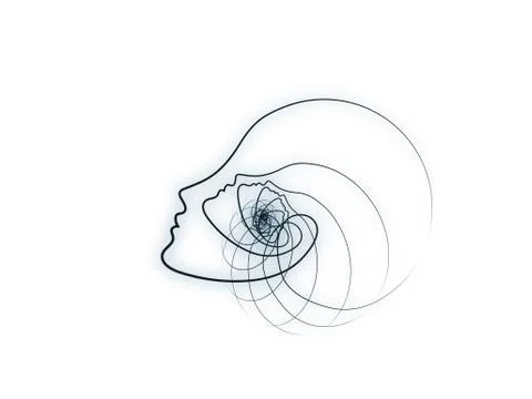 The Growing Soul Geometry 스톡 일러스트