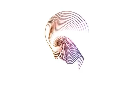 The Growing Soul Geometry 스톡 일러스트