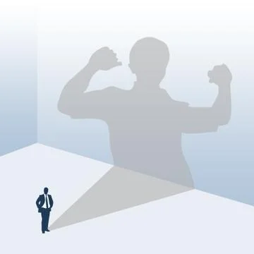 Growing stronger Stock Illustration