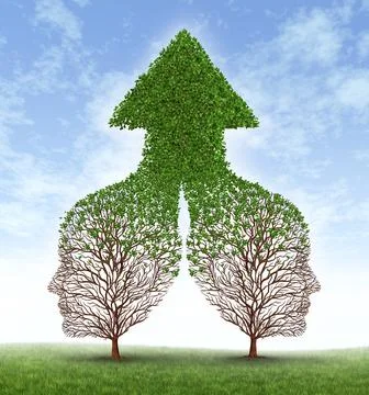 Growing Together Partnership Stock Photos