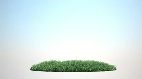 Growing tree on land with alpha channel 動画素材 22018313