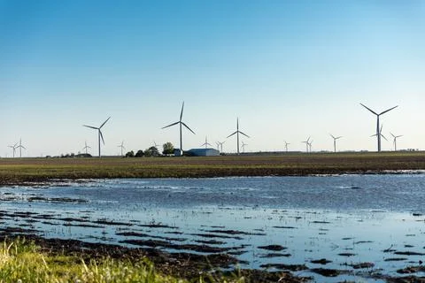 Growing Turbines Stock Photos