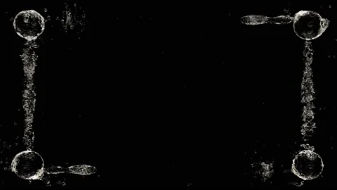 Growing Water Frame Background Stock Footage 132821208