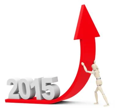 Growth 2015 Stock Illustration