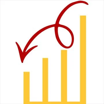 Growth Analytics Arrow Illustration イラスト素材