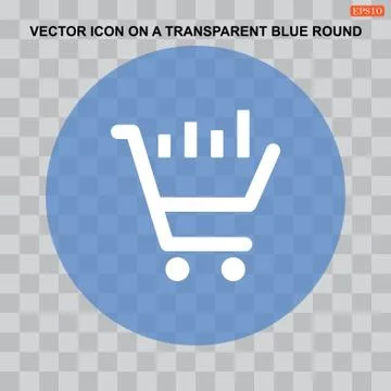 Growth of business Icon Vector flat design style Stock Illustration