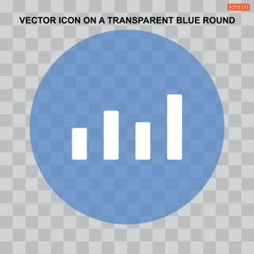 Growth of business Icon Vector flat design style Stock Illustration