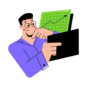 Growth Business Thinking Stock-Illustration