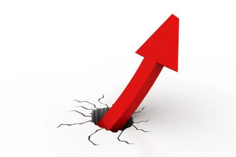 Growth chart Stock Illustration