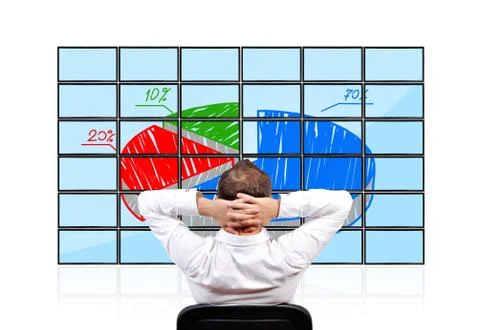 Growth chart Stock Photos