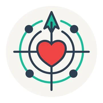 Growth Compass Arrow Up Illustrazione stock