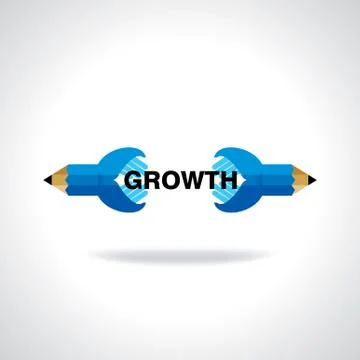 Growth concept Stock Illustration