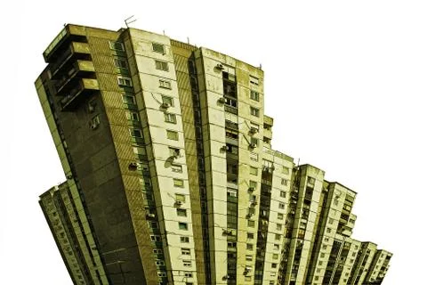 The growth of construction Fotos Stock