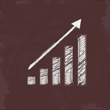 Growth up diagram Stock-Illustration