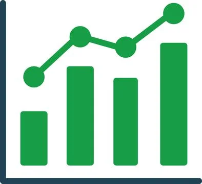 Growth graph icon set. Containing arrow up and down, growing business 스톡 일러스트