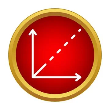Growth graph icon visualizing business data analysis 스톡 일러스트