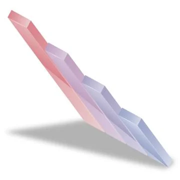 Growth graph Stock Illustration