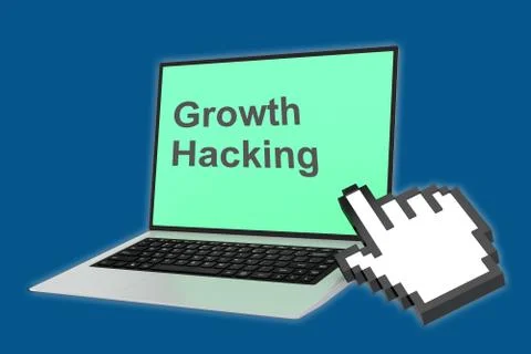 Growth Hacking concept Stock Illustration