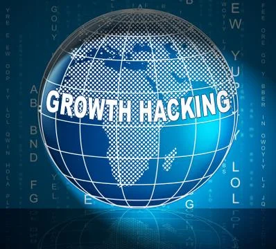 Growth Hacking Website Improvement Tactics 3d Illustration Stock Illustration