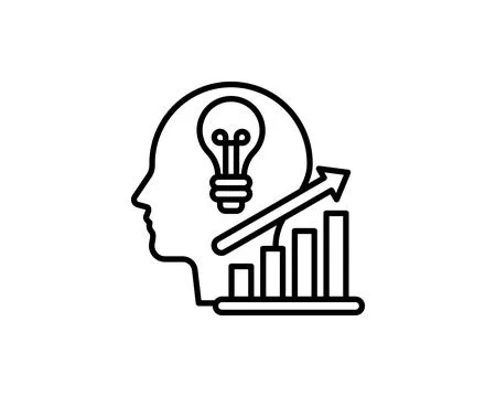 Growth icon vector illustration competitiveness Stock Illustration