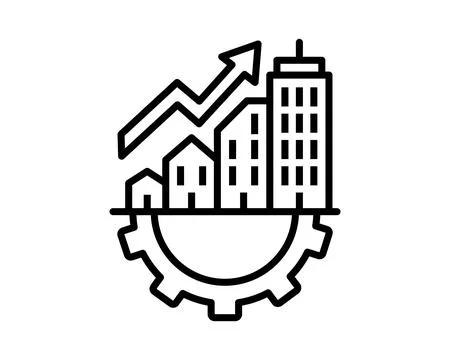Growth icon vector illustration competitiveness Stock Illustration