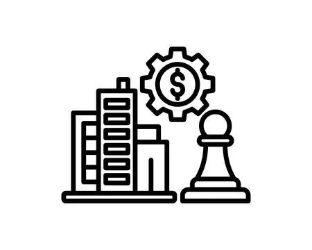 Growth icon vector illustration competitiveness Stock Illustration