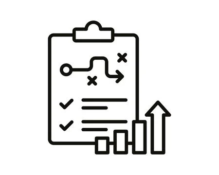 Growth icon vector illustration competitiveness Stock Illustration