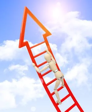 The growth Stock Illustration