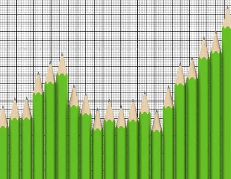 The growth Stock Illustration