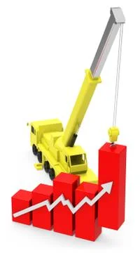 The growth Stock Illustration