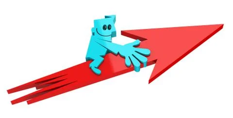 The growth Stock Illustration