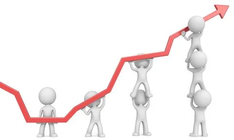 Growth. Illustrazione stock