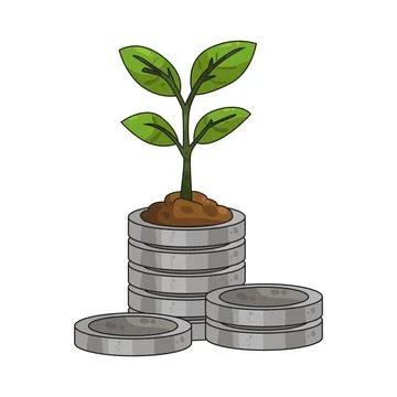 Growth illustration Stock Illustration