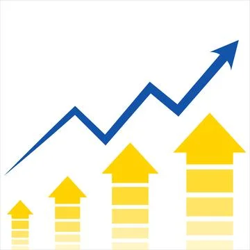 Growth illustration Ilustração Stock