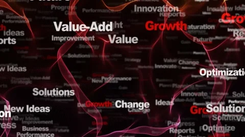 GROWTH Keywords Animation, Background, Loop 库存影片 311030063