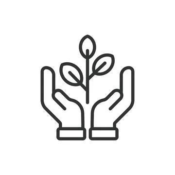 Growth, in line design. Growth, progress, development, business growth, upward 库存插图