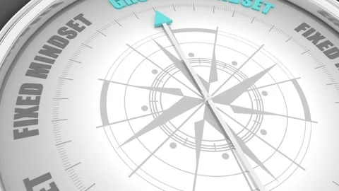 Growth mindset choosing concept. 3D rendering Stock Footage 311419284