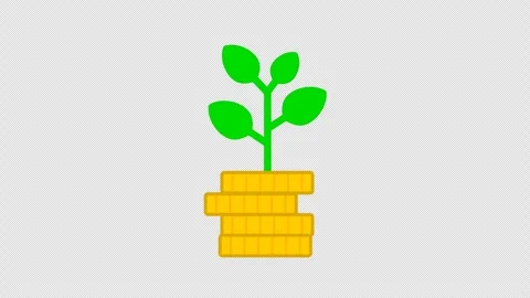 Growth money Vídeo Stock 335469306