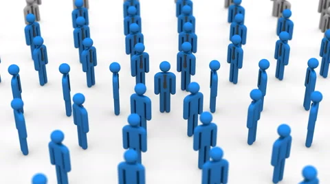 Growth of Social Network Stock Footage 65717978