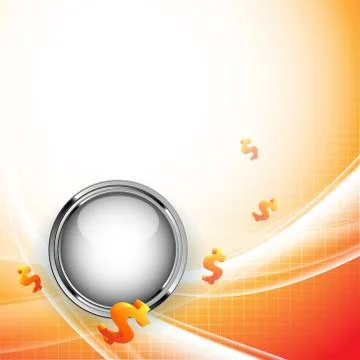 Growth statistic financial frame. eps10 Stock Illustration