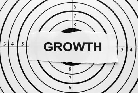 Growth target Stock Photos