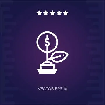Growth vector icon Stock Illustration
