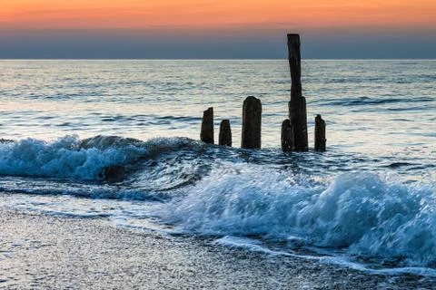 Groyne Stock Photos