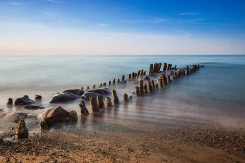 Groyne Stock Photos