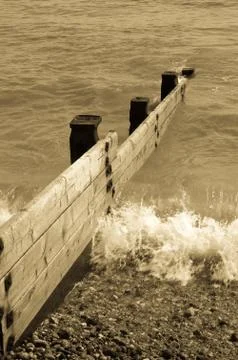 Groyne Stock Photos